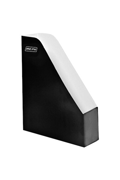 SHOPIENS Suport pentru reviste și documente, stil birou, carton negru