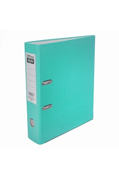 SHOPIENS Office Style Binder, A4, 2 Rings, Green, 29x32 cm