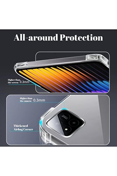 Other Vurtboly Transparent Case for Xiaomi Pad 7/7 Pro 11.2" (2024) - Airbag Drop Protection