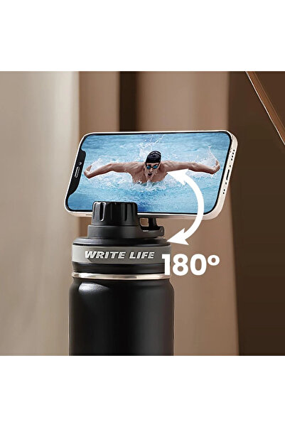 Drip Drip Stainless Steel Rust-Resistant Liquid Keeper with MagSafe - Black