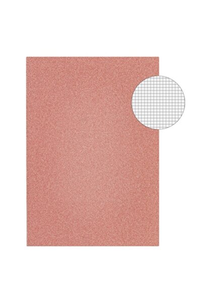 SHOPIENS Mathematics Notebook, A5, Rose Gold Glitter Cover, 40 Sheets, MYONNA IT & E- COMMERCE ®