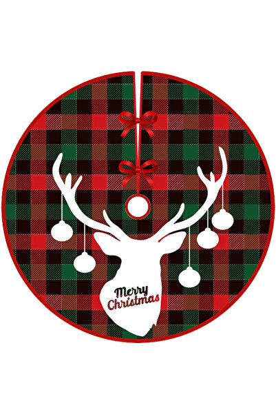 Other Covor de Crăciun în culoarea ROȘU cu model de REN