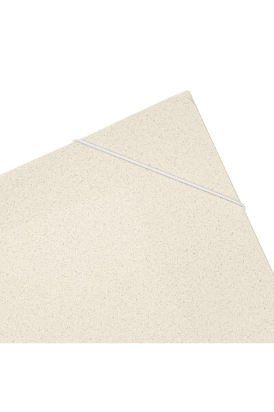 SHOPIENS Plastic Folder, Fancy, Beige, Droplet Pattern, Elastic, 23.5x32 cm