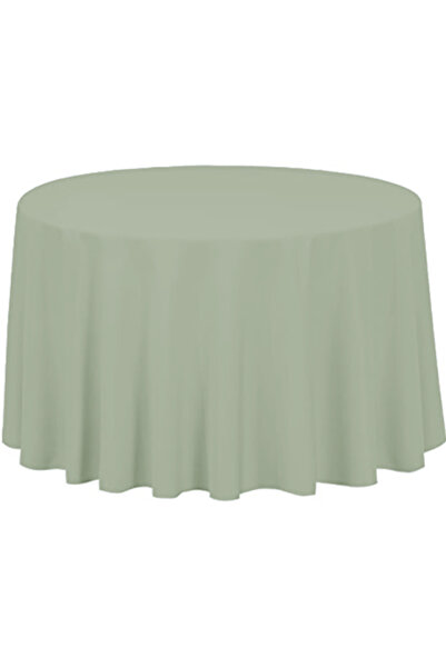 Other Față de masă rotundă verde măsliniu 320cm pentru banchet de nuntă