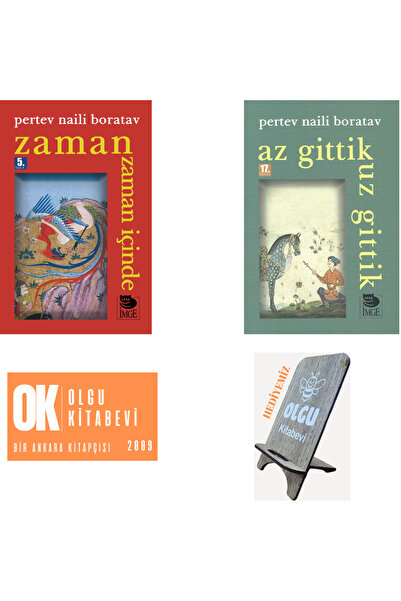 İmge Kitabevi Yayınları Az Gittik Uz Gittik - Zaman Zaman İçinde / 2 kitap se...