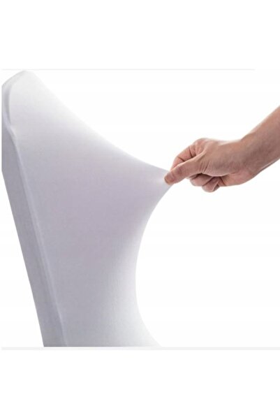 Other Premium white banquet chair cover with ruffles