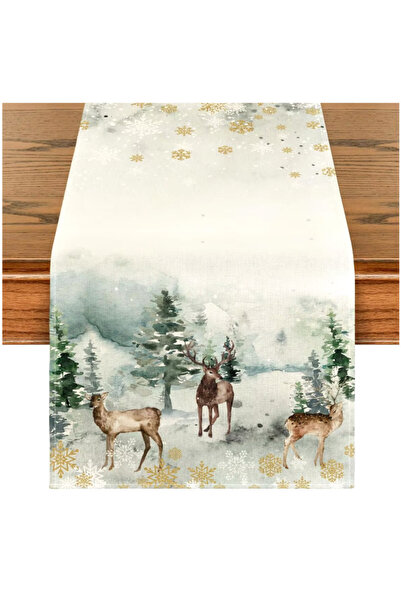 Other BANDĂ DE ALERGAT DE CRĂCIUN cu motiv RENI 33x273 cm