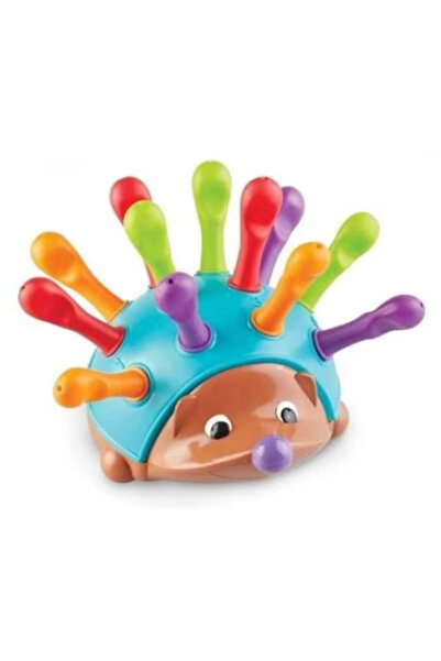 OEM Jucarie educativa pentru copii, Ariciul Tepos, recunoaste culorile, 15 tepi