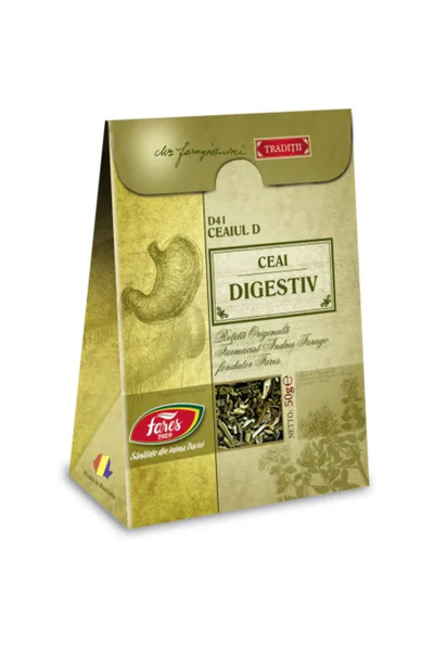 Fares Ceai digestiv, D41, 50 g,