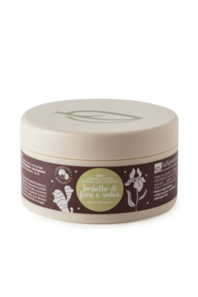 La Saponaria Moisturising body cream with iris and ginger, 180 ml,