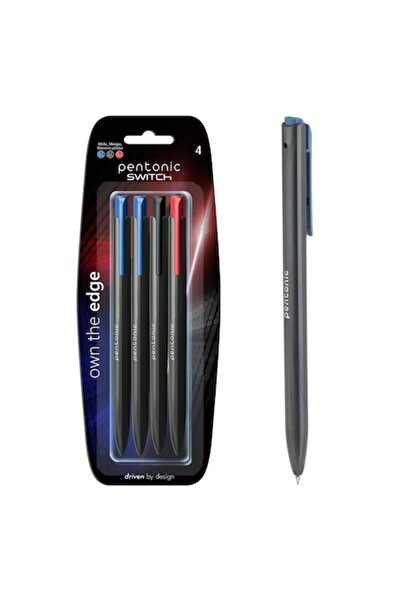 SHOPIENS Set pixuri Pentonic, prindere triunghiulară, multicolore, vârf de 0,...