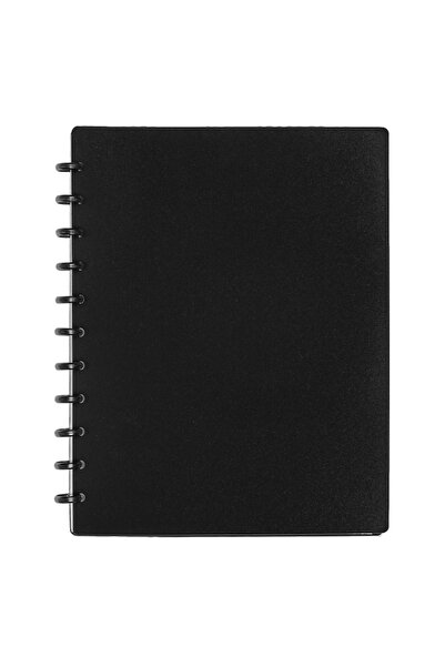 SHOPIENS A4 Magic Clip Folder, Black, 20 Protective Sleeves
