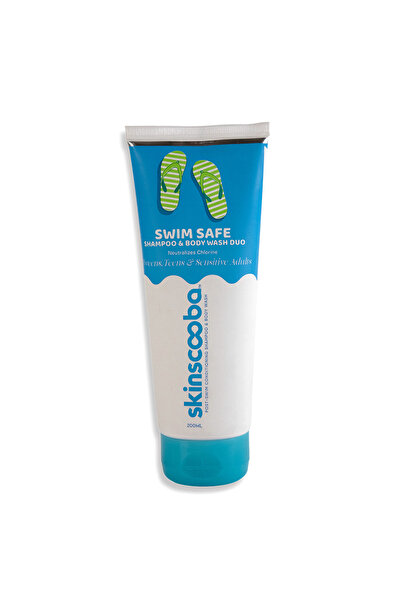 Skinscooba Swim Safe Shampoo & Body Wash Duo Moisturizing, Radiant Glow & Fresh Feel Made Safe