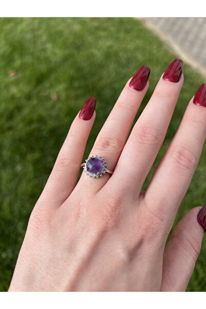 Taşmeran خاتم من الأحجار الكريمة الطبيعية بقطع الأحجار الكريمة Tky0346