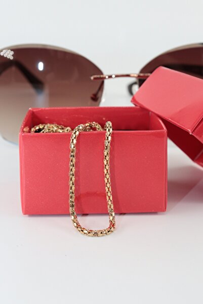 KEEBA Signature of Style Steel Gold Color Unisex Glasses Chain Modern Stylish Design Eyewear Rope Strap Accessory