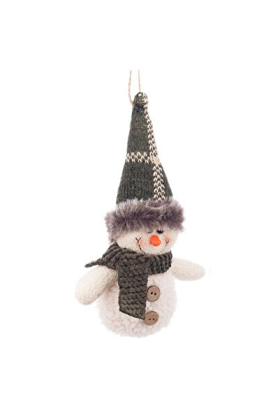 Bizzotto Jimmie Gr Snowman Ornament (Winter Decoration)