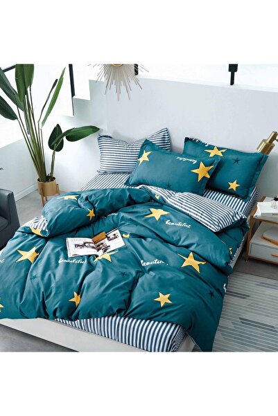 Pucioasa Bed linen without elastic 4 pieces Woodpecker FX045