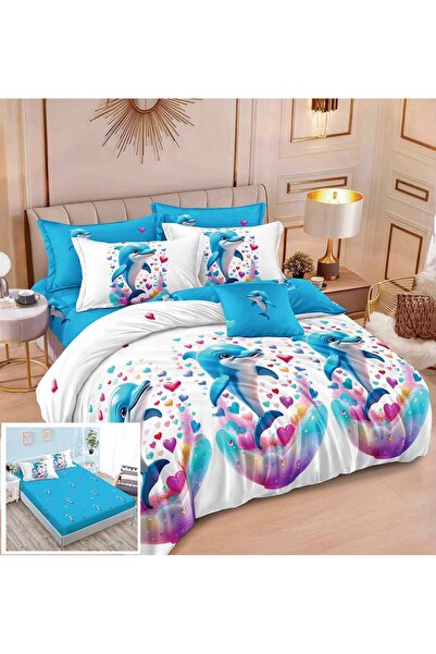 Pucioasa 6-piece elastic bed linen Cega SX057