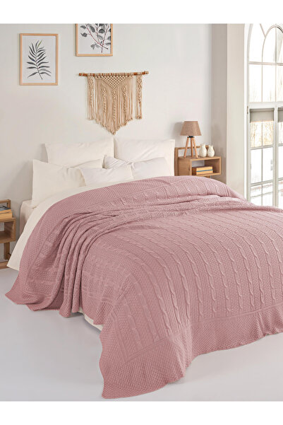 WOOLHOME TRİKO ÇİFT KİŞİLİK YATAK ÖRTÜSÜ 220X240CM