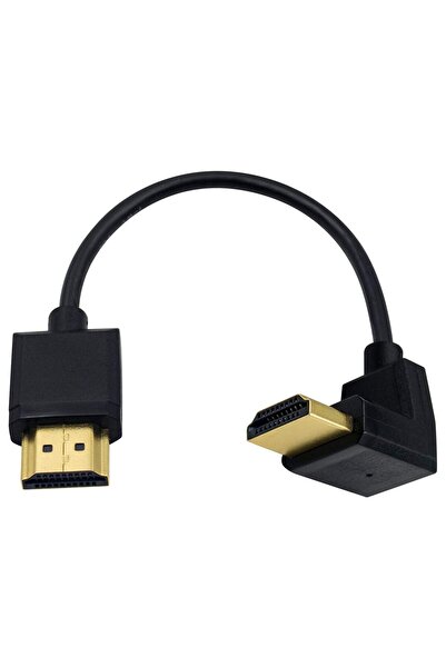 Duttek كابل HDMI 2.0 رفيع للغاية من ذكر إلى ذكر بدقة 4K UHD بطول 0.15 متر (6 ...