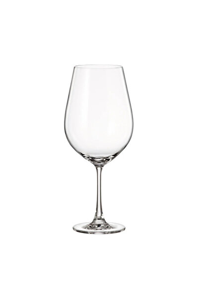 Bohemia Royal Crystal Set of 6 Bohemia Sarah Titanium stemmed crystal glasses 850 ml