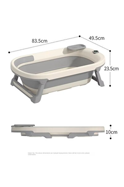 Un 8-Piece Baby Bath Set with Digital Thermometer and Practical Accessories