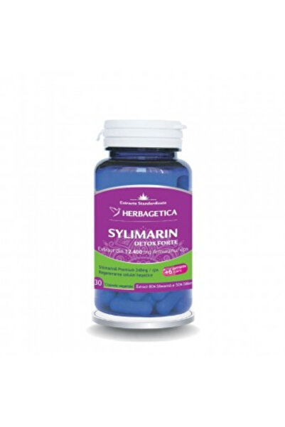 herbagetica Silimarină Detox Forte 30 capsule