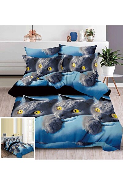 Pucioasa 3D bed linen without elastic 6 pieces Turbo SD002