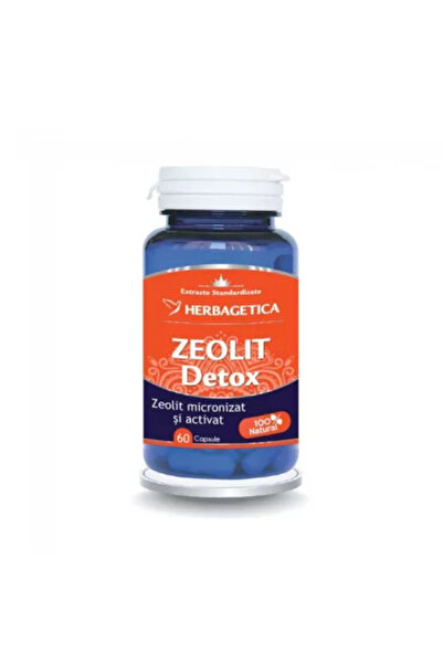 herbagetica Detoxifiere cu zeolit, 60 capsule,