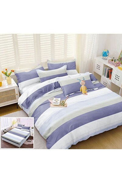 Pucioasa 4-piece elastic bed linen Baikal PX004