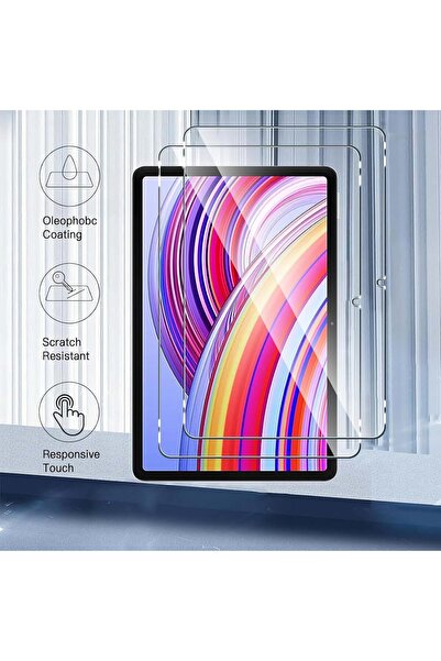 neslin 2-Pack Tempered Glass Screen Protector for Xiaomi Poco Pad / Redmi Pad Pro 12.1" (2024) 9H