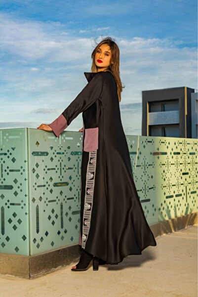 EMOND French silk abaya