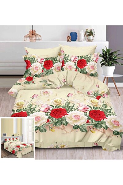 Pucioasa 3D bed linen without elastic 6 pieces Stone SD012