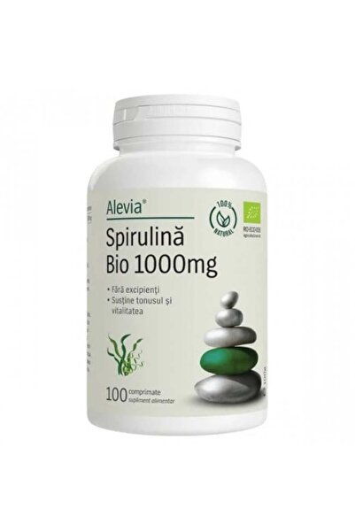 Alevia Spirulina 1000mg, 100 tablets