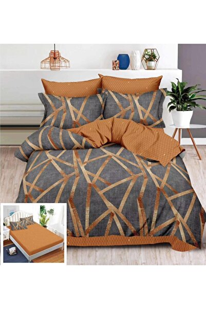 Pucioasa 6-piece elastic bed linen Angela SX077