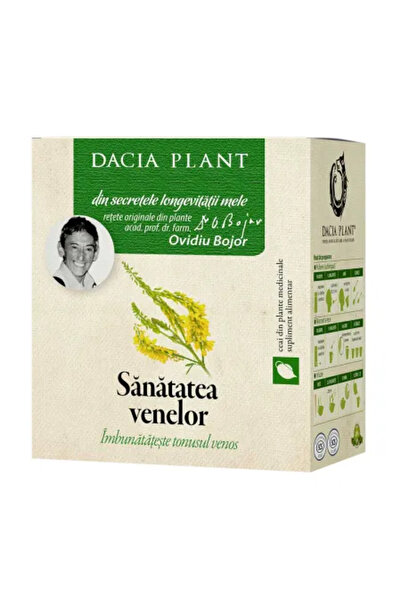 Dacia Plant Ceai pentru sănătatea venelor, 50 g,