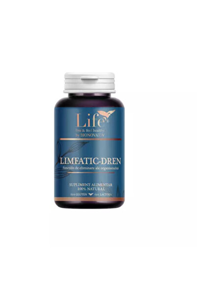 Bionovativ Drenaj limfatic Life, 120 capsule,