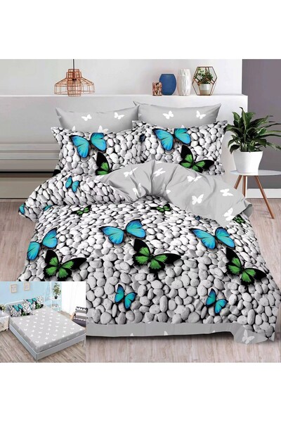 Pucioasa Bed linen with elastic 6 pieces Filoftea SX143