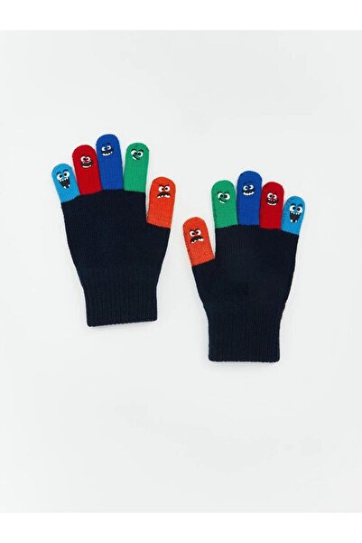 LC Waikiki Color Block Boys' Gloves (W5)