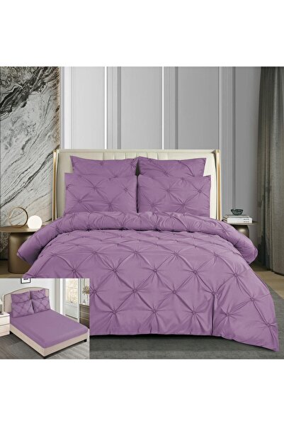 Pucioasa Finet bed linen with buttons 6 pieces Figo FL024