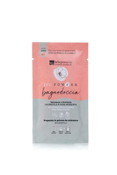 La Saponaria Soothing and nourishing powder shower gel, 25 g,