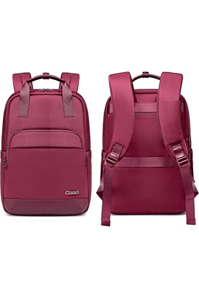 Chantria حقيبة ظهر نسائية خفيفة الوزن مقاومة للماء ومضادة للسرقة من النايلون للكمبيوتر المحمول CB00762