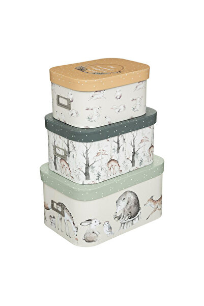 Other SET DE 3 CUTII cu motiv de pădure PENTRU COPII