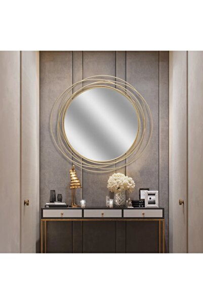 MERZANA Metal Ayna, Dekoratif Ayna