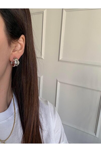 Venus Design Çelik Mini 2 Halka Küpe