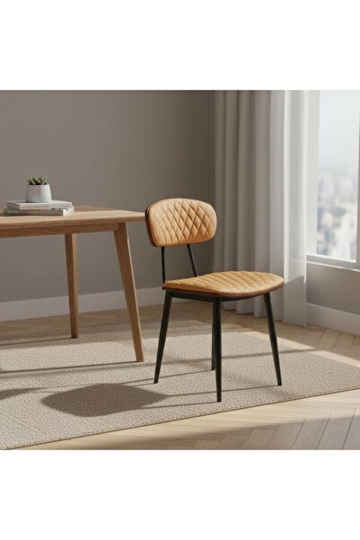 DEC4 Modern leather chair with a classic, elegant design