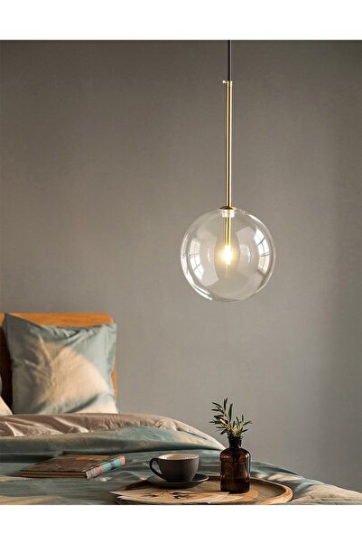 Cristalin Aydınlatma Olive Modern Tekli Sarkıt Avize