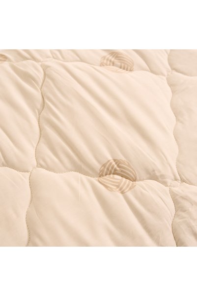 SHome Natural Wool Filled Quilt 195X215 cm – Warm, Breathable, and Premium Double Quilt