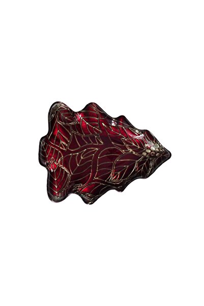 Madame Coco Bernette Decorative Plate - Red