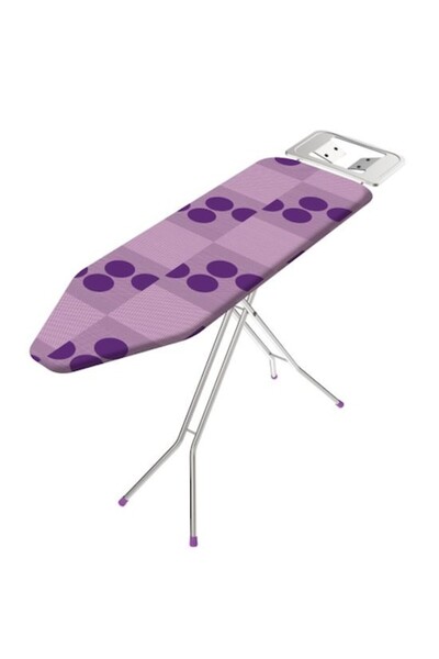 OEM Ironing board, height adjustable 62-87 cm, cotton and polyester cover vio...